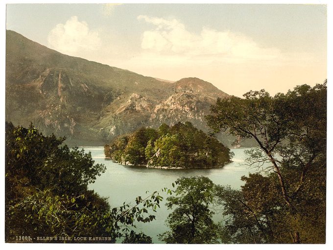 Ellen's Isle, Loch Katrine, Trossachs, Scotland