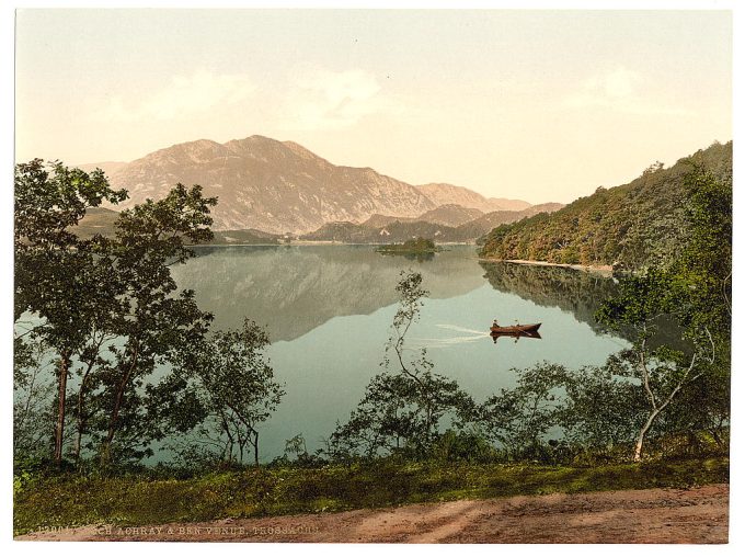 Loch Achra and Ben Venue, Trossachs, Scotland