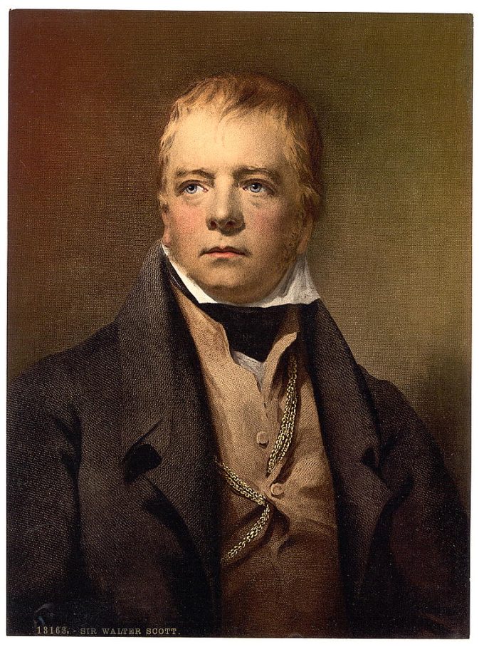 Portrait of Sir Walter Scott