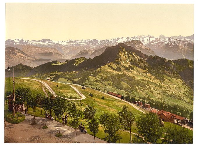 Scheidegg, general view, Rigi, Switzerland
