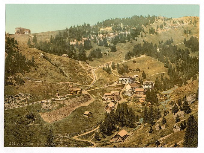 Klösterli, general view, Rigi, Switzerland