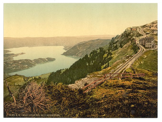 Staffel and Zug Lake, Rigi, Switzerland