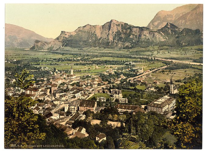 Ragatz, general view, St. Gall, Switzerland