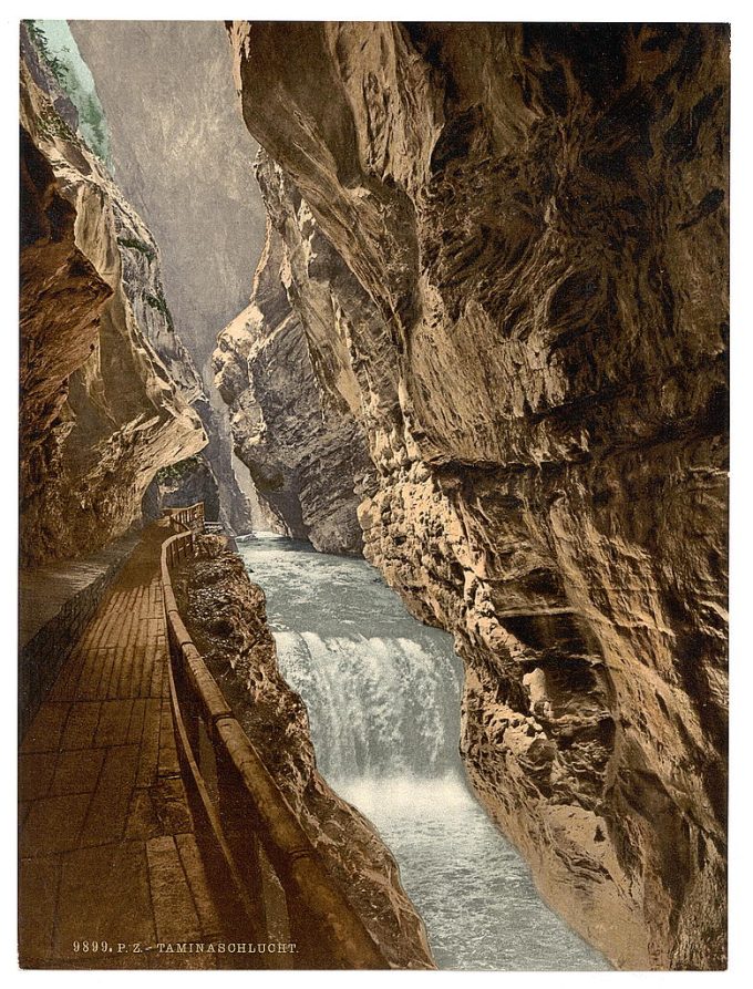 Ragatz, Gorge of the Tamina, St. Gall, Switzerland