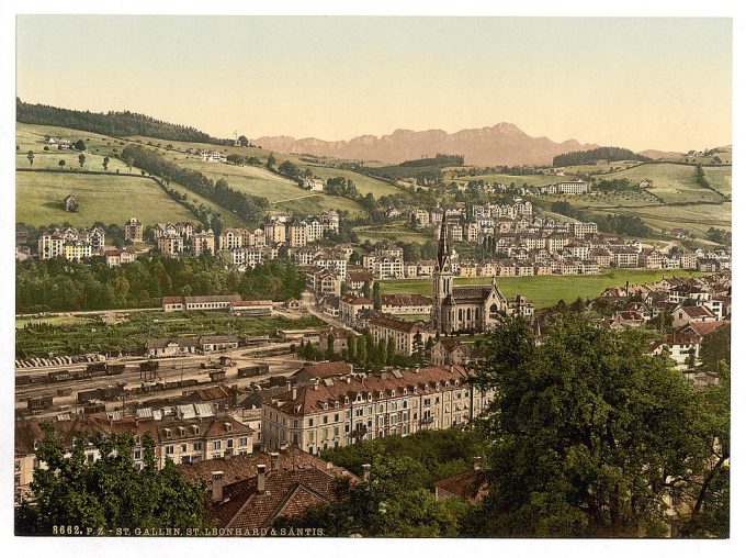 St. Leonard and the Santes, St. Gall, Switzerland