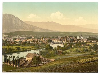 From Buchrain, general view, Solothurn, Switzerland
