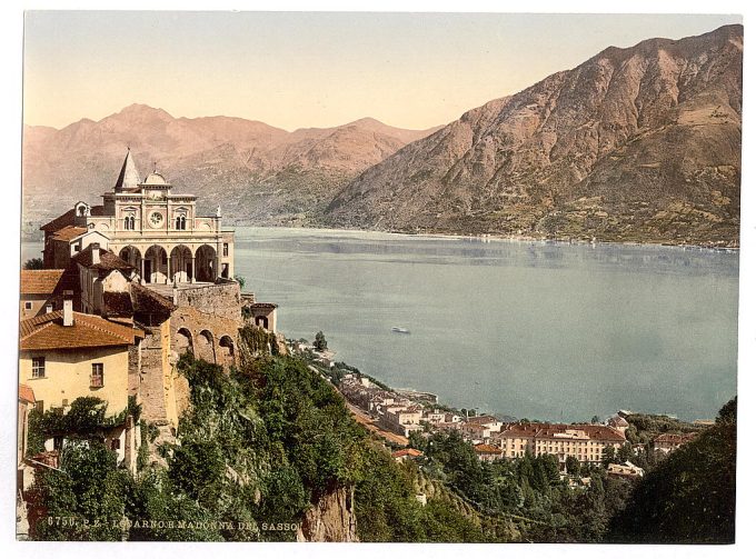 Locarno, Madonna del Sasso, Tessin, Switzerland