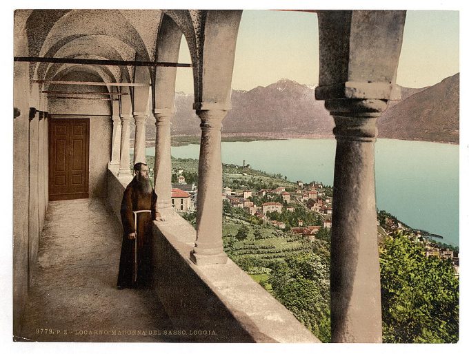 Locarno, Madonna del Sasso, Loggia, Tessin, Switzerland