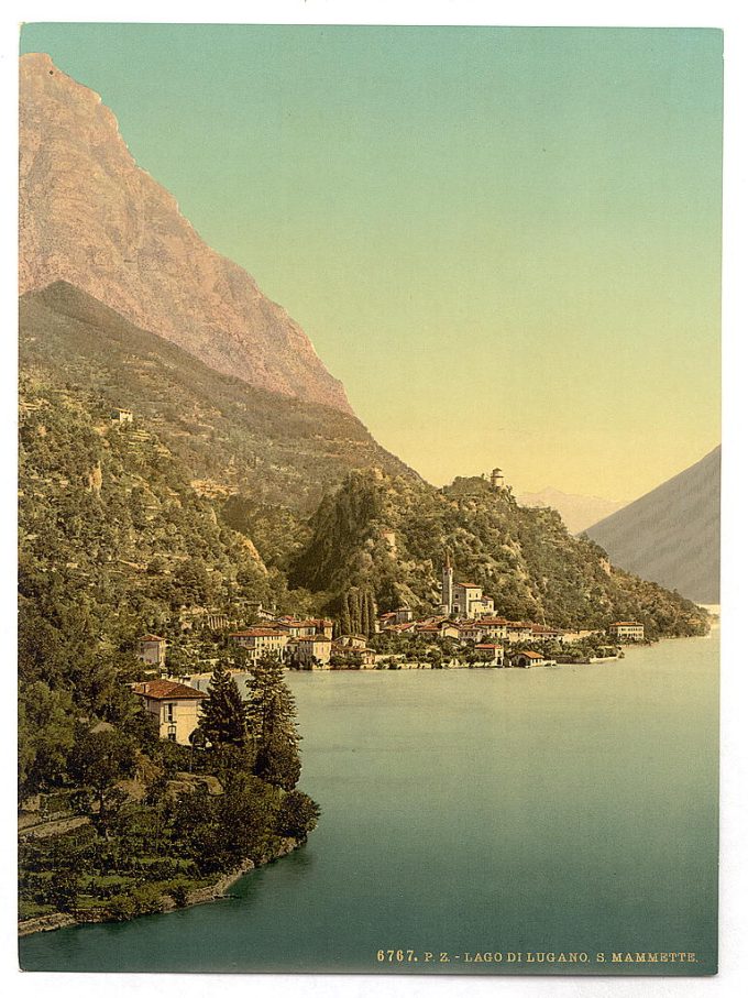Lugano, San Mammete, Tessin, Switzerland