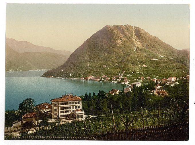 San Salvatore and Paradiso, Tessin, Switzerland