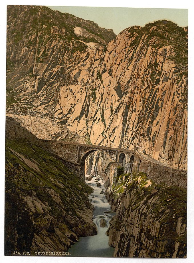 Devil's Bridge, Teufelsbrücke, Switzerland