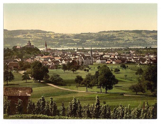 Uster, general view, Switzerland