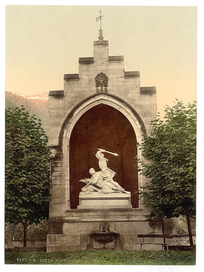 Winkelried Monument, Stans, Unterwald, Switzerland