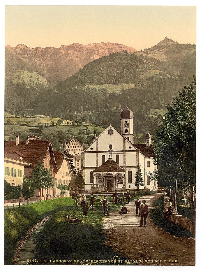 The sepulchre of Nicholas von der Flueh, Sachseln, Unterwald, Switzerland