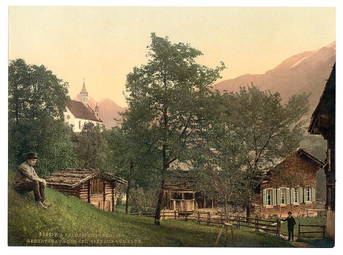 The birthplace of Nicholas von der Flueh, Sachseln, Unterwald