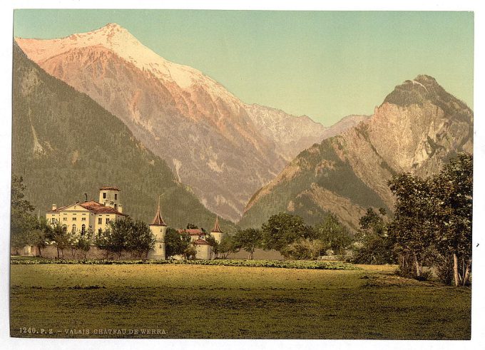 Chateau de Werra, Valais, Switzerland