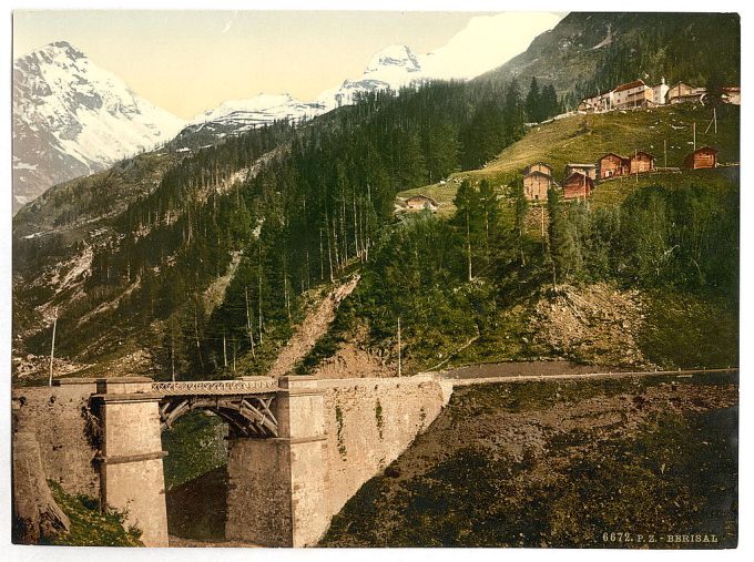 Simplon Pass, Berisal, Valais, Alps of, Switzerland