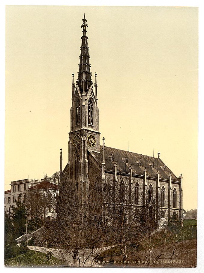 The Church of Unterstrasse, Zurich, Switzerland