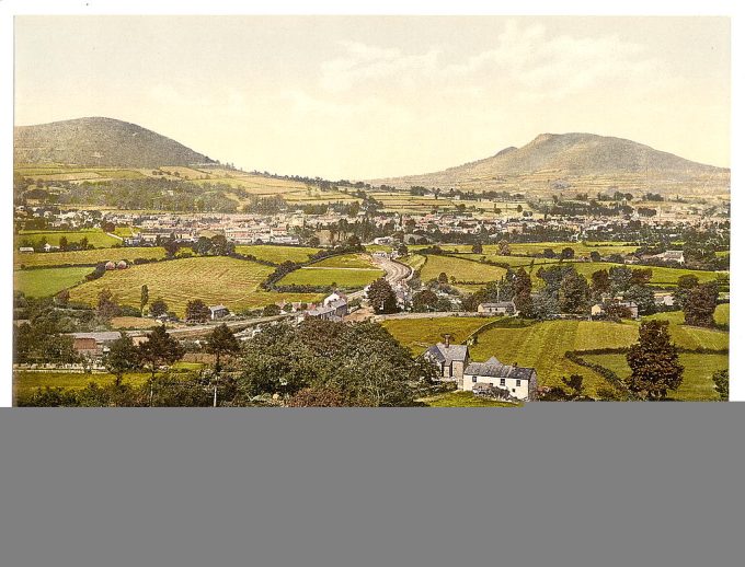 Abergravenny and Holy Mountain, Abergravennyi.e., Abergavenny], England