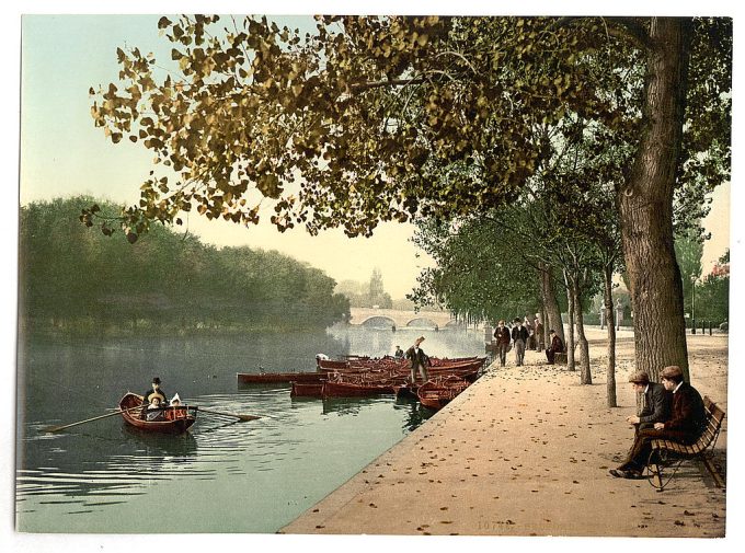 Bridge and Promenade, Bedford, England