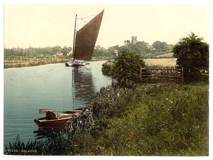 View on the river, Belaugh, England