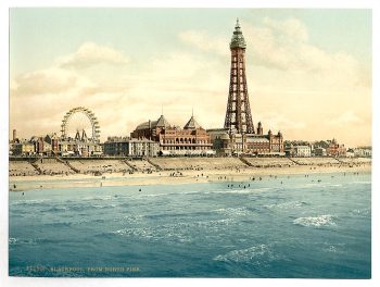 From North Pier, Blackpool, England