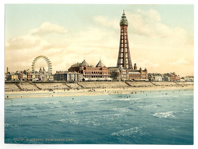From North Pier, Blackpool, England