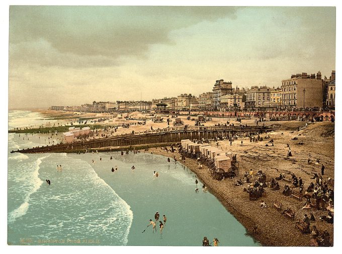 From the pier, Brighton, England