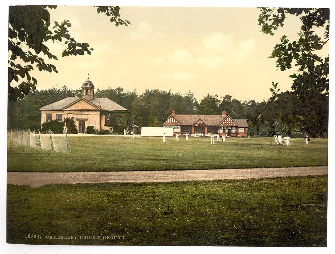 Royal Military College, cricket grounds, Sandhurst, Camberley, England