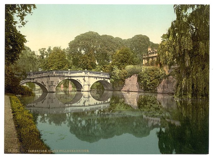 Clare College and Bridge, Cambridge, England