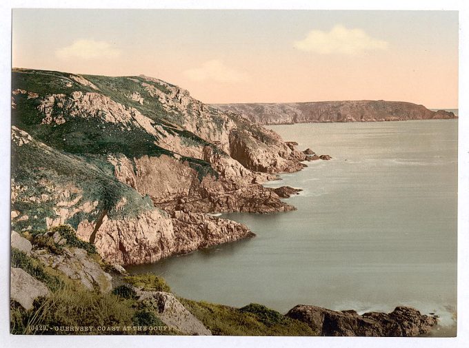 Guernsey, coast at Gouffre, Channel Islands, England