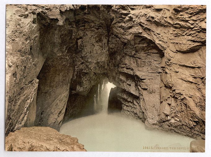 Jersey, the Devil's Hole, Channel Islands, England