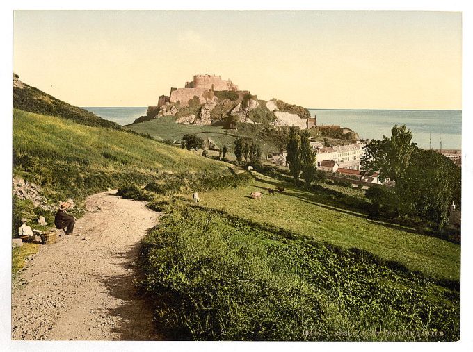 Jersey, Mont Orgueil Castle, Channel Island, England