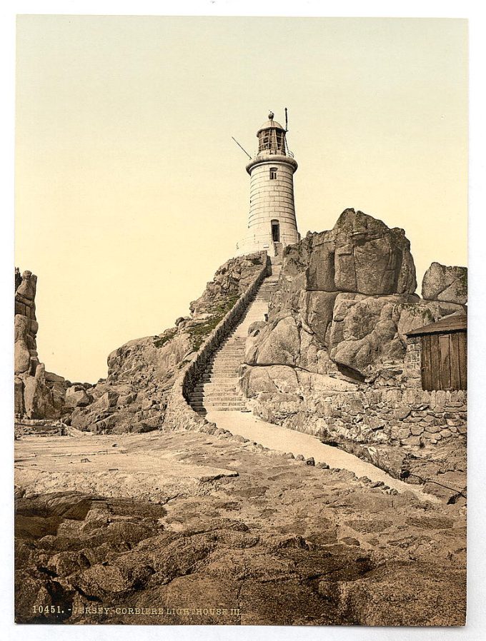 Jersey, Corbiere Lighthouse, III, Channel Islands, England