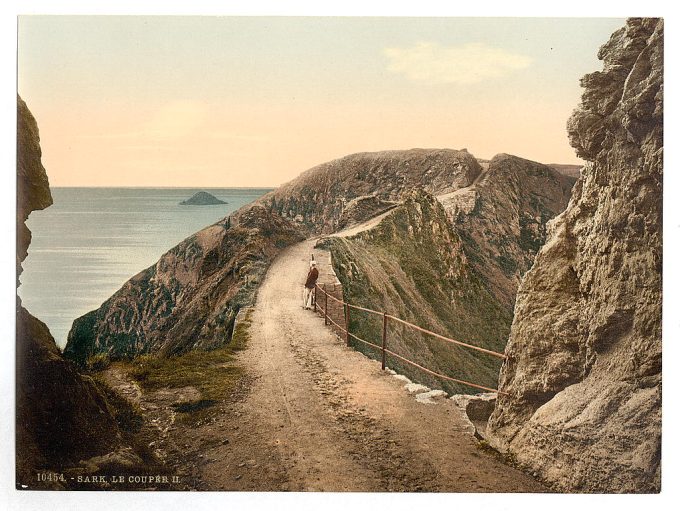 Sark, the Coupee, Channel Islands, England