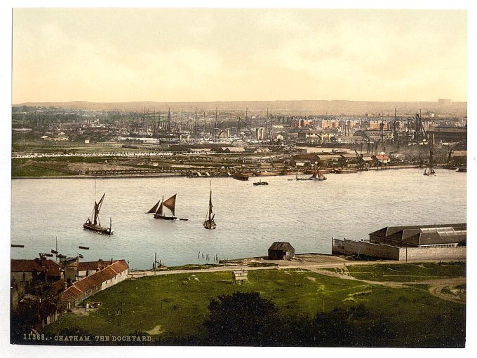 The dockyard, Chatham, England