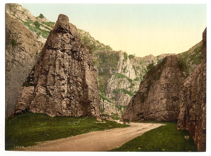 Cliffs, III, Cheddar, England