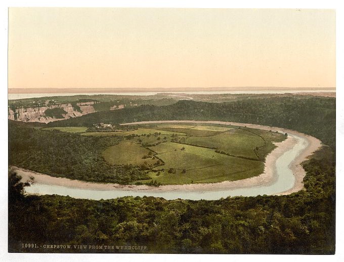 View from the Wyndcliffs, Chepstow, England