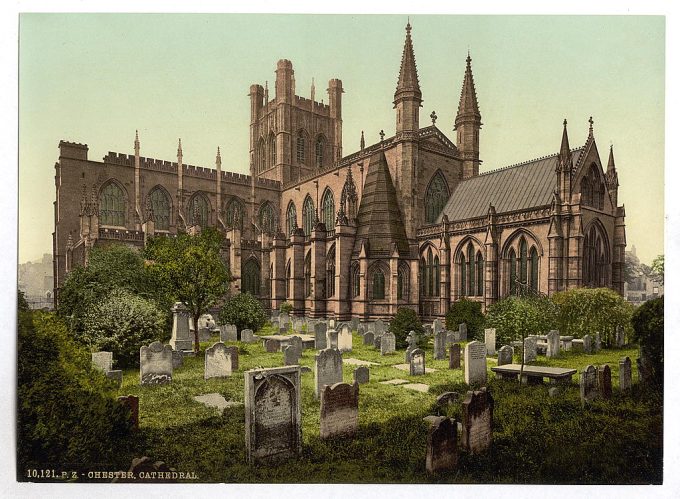 The cathedral, Chester, England