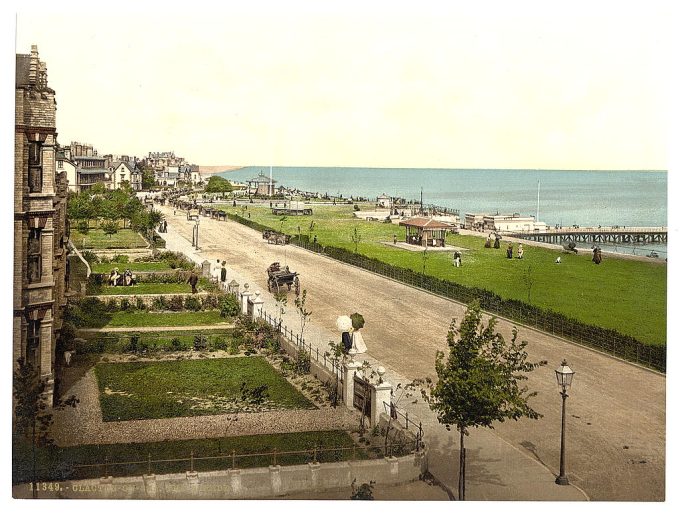 The parade, Clacton-on-Sea, England