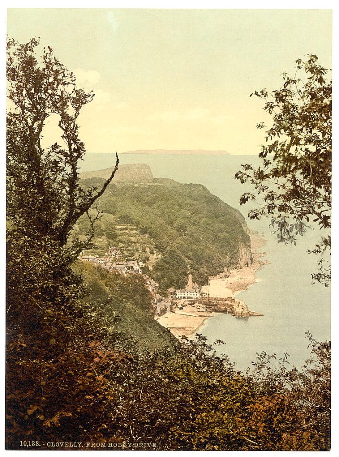 From the Hobby Drive, Clovelly, England