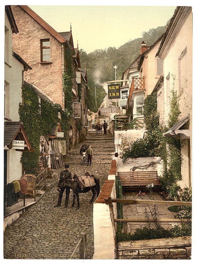 High Street, Clovelly, England