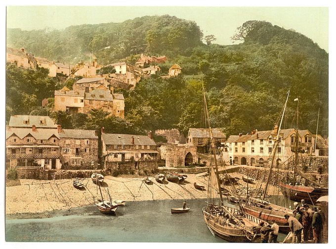 Harbor, Clovelly, England