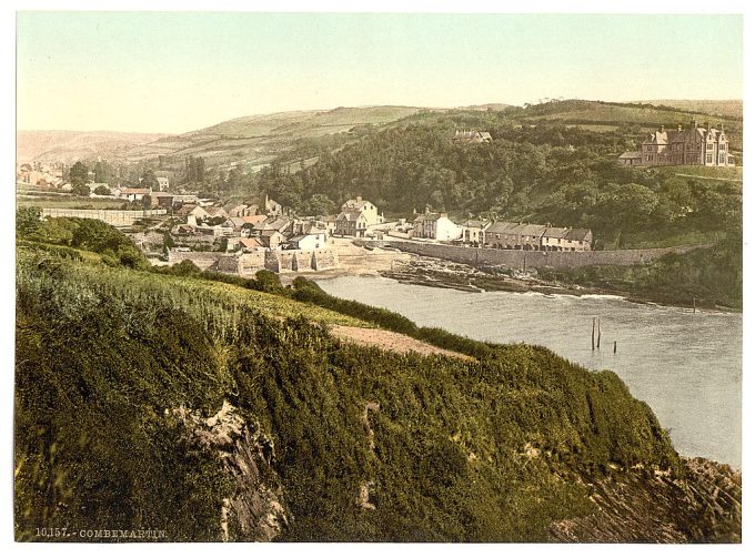 General view, Combemartini.e., Combe Martin], England