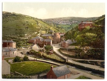 General view, Boscastle, Cornwall, England
