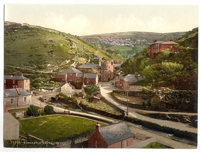 General view, Boscastle, Cornwall, England