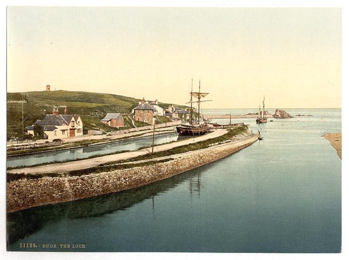 Bude, the lock, Cornwall, England