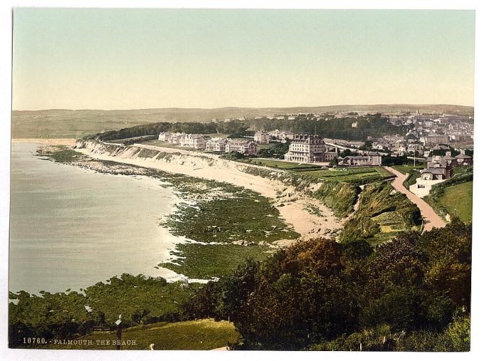 The beach, Falmouth, Cornwall, England