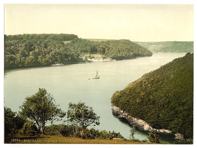 King Harry Passage, near Falmouth, Cornwall, England