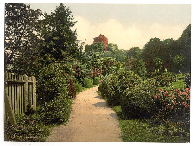 The castle, Launceston, Cornwall, England